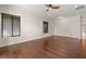 Spacious bedroom with hardwood floors, and natural light at 28 Tea Olive Dr, Las Vegas, NV 89141