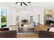 Inviting living space with ample seating, bright light, and convenient kitchen access at 2937 Billy Casper Dr, Las Vegas, NV 89134
