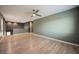 A large open living area features modern flooring and lots of open space at 3409 Catherine Mermet Ave, North Las Vegas, NV 89081