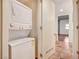 Laundry area with stacked washer and dryer at 353 E Bonneville Ave # 181/281, Las Vegas, NV 89101