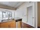 Modern kitchen with granite countertops and stainless steel appliances at 353 E Bonneville Ave # 503, Las Vegas, NV 89101