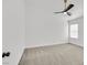 This bedroom features carpeted floors and a ceiling fan at 4137 Buffalo Bill Ave, Las Vegas, NV 89110