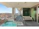 Relaxing balcony pool with endless city views, designed for luxurious outdoor living and enjoyment at 4381 W Flamingo Rd # 57306, Las Vegas, NV 89103