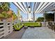 Expansive rooftop terrace features stylish pergola, ample seating, and stunning city views at 4381 W Flamingo Rd # 57306, Las Vegas, NV 89103