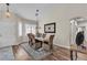 Elegant dining area with a stylish table, chairs, and decor at 4624 Ventana Rey St, North Las Vegas, NV 89081