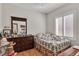 Second bedroom features natural light and closet at 6160 Majestic Wind Ave, Las Vegas, NV 89122