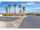 Solera at Stallion Mountain Community Center with beautiful landscaping and mountain views at 6160 Majestic Wind Ave, Las Vegas, NV 89122