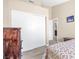 Bedroom featuring a closet and a view into the hallway at 6440 High Sierra Ave, Las Vegas, NV 89156