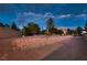 Large, empty backyard space showing its potential for creative landscaping and outdoor amenities at 8396 Garnet Canyon Ln, Las Vegas, NV 89129