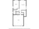 Layout of home with bedroom, sitting room, bathroom, laundry, hall, and garage at 8453 Cheerful Brook Ave, Las Vegas, NV 89143
