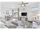 Bright living room features outdoor patio access and comfortable seating for easy living and entertainment at 916 Belleforte Ln, Las Vegas, NV 89138