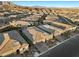 An aerial view shows a residential neighborhood at 12476 Heritage Bend Dr, Las Vegas, NV 89138