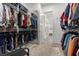 Expansive walk-in closet with custom shelving and plenty of storage at 12476 Heritage Bend Dr, Las Vegas, NV 89138