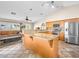 Modern kitchen with stainless steel appliances and a large island, perfect for cooking and entertaining at 2212 Marble Gorge Dr, Las Vegas, NV 89117