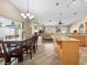 Spacious living space with an open floor plan and a view of the kitchen and dining area at 2212 Marble Gorge Dr, Las Vegas, NV 89117