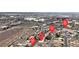 Aerial view of the home pinpointed in its neighborhood, showing nearby streets and city layout at 326 W Basic Rd, Henderson, NV 89015