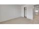 Neutral carpeted bedroom features a standard closet and lots of space at 6267 Dollar Bill Ct, Las Vegas, NV 89141