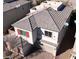 Aerial view of a well-maintained home featuring a durable roof and a brick driveway in a neighborhood setting at 7788 Ebro Valley Ct, Las Vegas, NV 89113