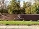 A view of the lovely brick sign for the Heritage community on a sunny day at 789 Goodman Cove St, Henderson, NV 89011