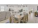 Open-concept dining area situated near a modern kitchen and comfortable living space at 789 Goodman Cove St, Henderson, NV 89011