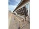 Backyard dog run with gravel and sun shade and gate at 789 Goodman Cove St, Henderson, NV 89011