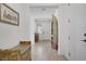 Entryway of home has neutral tones with lovely decor and tile flooring at 789 Goodman Cove St, Henderson, NV 89011