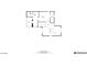 Upper-level floor plan showing the home's layout and dimensions at 8109 Moonstone Cir, Las Vegas, NV 89128