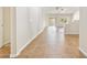 Tiled hallway leading to the living area and swimming pool at 9539 Iris Flat Ct, Las Vegas, NV 89178