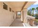 A peaceful balcony view with a view of trees and neighborhood amenities at 2285 Villefort Ct, Las Vegas, NV 89117