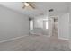 Spacious bedroom with carpet and en-suite bathroom access at 2293 Teatro Ave, Henderson, NV 89044