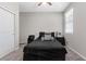 Bedroom showcasing a calming color palette, soft carpet, and ample space at 2293 Teatro Ave, Henderson, NV 89044