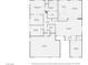 Detailed floor plan showcasing the layout of the home, including room dimensions and key features at 315 Barletta Ave, Las Vegas, NV 89123