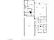 Detailed floor plan showcasing layout of rooms, including bedrooms, bathrooms, living areas, and garage at 109 Reverie Heights Ave, Henderson, NV 89011