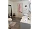 Bright bathroom with dual vanities and modern fixtures at 1305 Shenandoah St, Boulder City, NV 89005