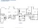 Detailed floor plan showing layout with room dimensions for the two-story home at 1613 Iron Ridge Dr, Las Vegas, NV 89117