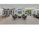 Open floor plan living room with golf course view at 1613 Iron Ridge Dr, Las Vegas, NV 89117