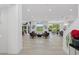 Open floor plan living room with golf course views at 1613 Iron Ridge Dr, Las Vegas, NV 89117