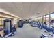 Well-equipped fitness center with large windows and modern exercise machines at 200 W Sahara Ave # 2407, Las Vegas, NV 89102