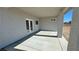 Spacious covered patio with dual windows, and desert views at 2201 W Wisteria Way, Pahrump, NV 89048