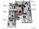 Detailed second floor plan showcasing the layout of this stunning home at 302 Watteau Ct, Henderson, NV 89012