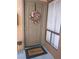 Charming front door adorned with a floral wreath and a welcoming doormat at 3151 Soaring Gulls Dr # 2035, Las Vegas, NV 89128