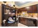 Well-maintained kitchen featuring sleek appliances and decorative accents at 3151 Soaring Gulls Dr # 2035, Las Vegas, NV 89128