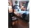 Well-appointed main bedroom with a four-poster bed, elegant decor, and comfortable furnishings at 3151 Soaring Gulls Dr # 2035, Las Vegas, NV 89128