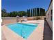 Backyard pool with spa provides a relaxing escape at 3197 Castle Canyon Ave, Henderson, NV 89052