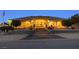 Inviting single story home with well maintained landscaping, pillars, and front porch at 439 Cannes St, Henderson, NV 89015