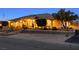 Inviting single story home with well maintained landscaping, pillars, and front porch at 439 Cannes St, Henderson, NV 89015