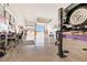 The spacious garage features lift and storage, ideal for car enthusiasts at 439 Cannes St, Henderson, NV 89015