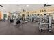 Fully equipped gym with modern weight machines, cardio equipment, and motivational signage at 4770 Lorenzo Way, Pahrump, NV 89061