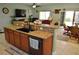 Stylish kitchen features a breakfast bar, updated appliances, and an open layout perfect for entertaining at 4770 Lorenzo Way, Pahrump, NV 89061