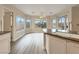 Breakfast nook with large windows offering natural light, and views of backyard at 504 Landra Ln, Henderson, NV 89015